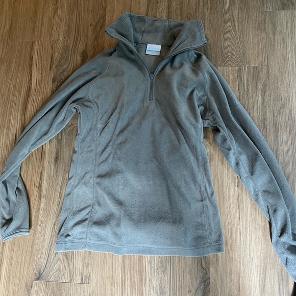 Columbia grey fleece zip up - Picture 1 of 1